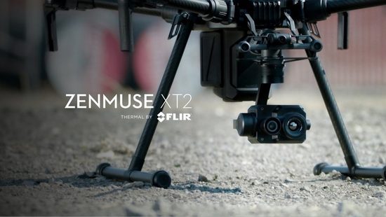 News: Dji und FLIR stellen die neue Zenmuse XT2 vor