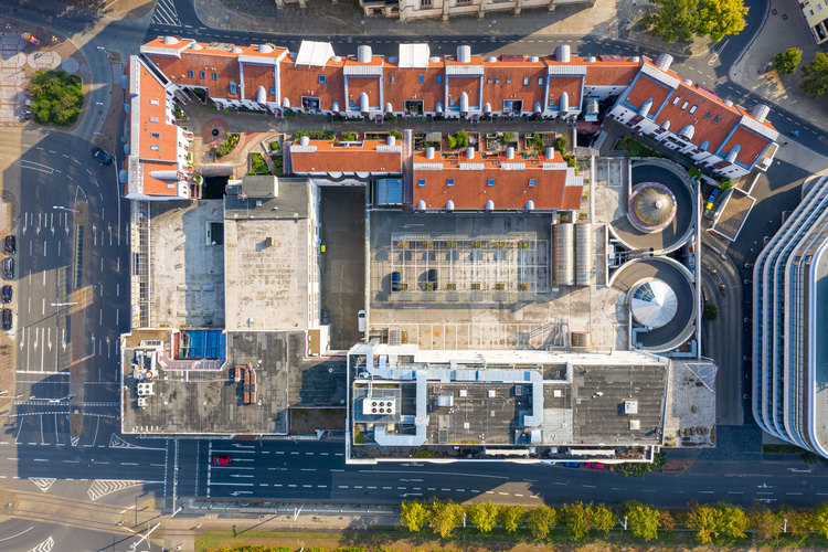 Drohnenaufnahme in Braunschweig für einen Immobilineverwalter