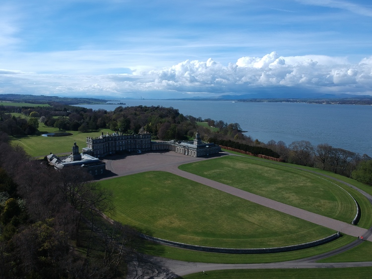 Schloss bei Edinburgh 