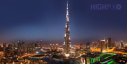 Burj Kalifa in Dubai, das höchste Haus der Welt